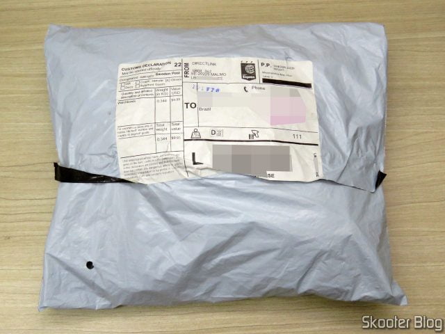 Pacote AliExpress Direct com 5 produtos.