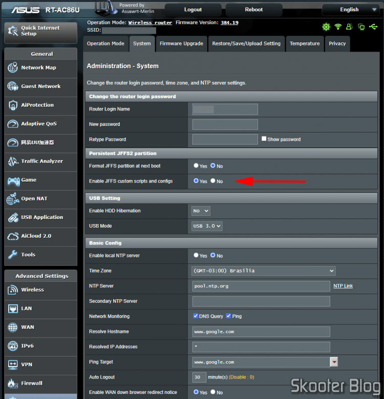Acessando o ONU da Vivo Askey RTF3505VWN1 em modo bridge com o ASUS RTAC86U como roteador