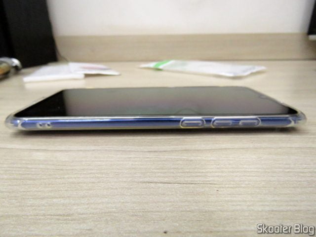 Lateral da Capa para Xiaomi Mi 9 de TPU Macio TCiCPC.