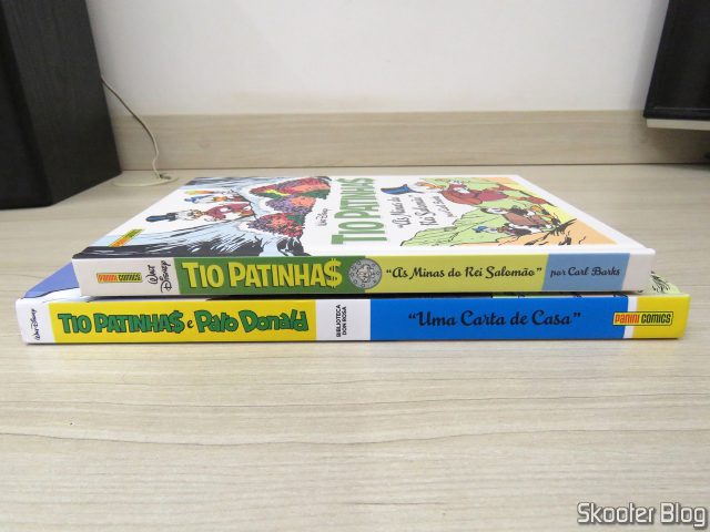 Biblioteca Don Rosa Vol. 10 - Tio Patinhas e Pato Donald: Uma Carta De Casa e Coleção Carl Barks Vol. 20 - Tio Patinhas: As Minas Do Rei Salomão.