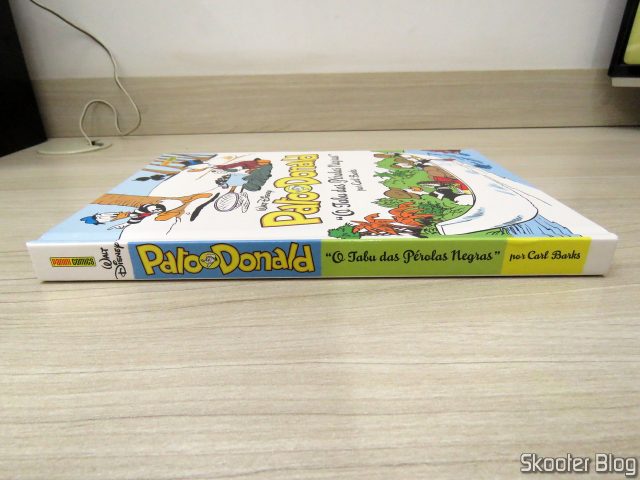 Lombada do Pato Donald: O Tabu das Pérolas Negras - Coleção Carl Barks Vol. 19.