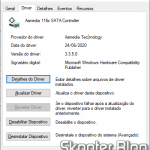 HDD não detectado na Placa PCI Express 3.0 x4 ZyDAS com 6 portas SATA 6Gbps e Controladora Asmedia ASM1166 - Problemas e Soluções Driver Asmedia 116x SATA Controller encontrado pelo Snappy Driver Installer.