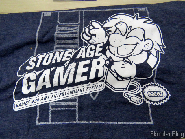 Camiseta Stone Age Gamer.