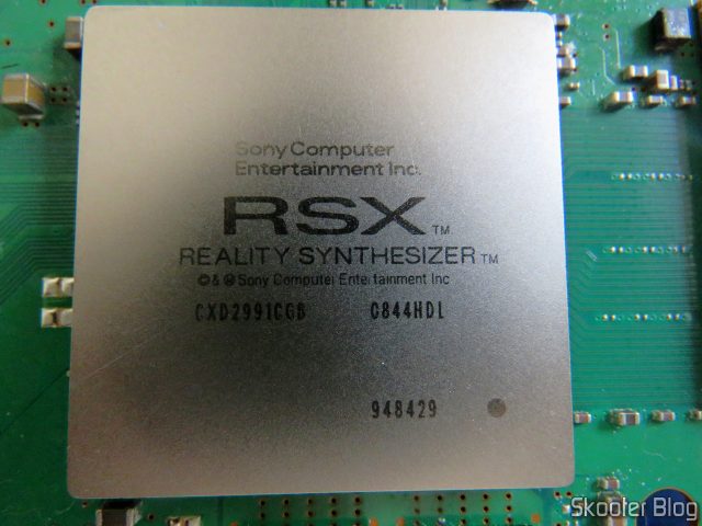 GPU após a limpeza com álcool isopropílico.