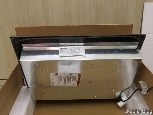 Cooktop 4 bocas Brastemp com duplachama e timer touch - BDT62AE - BIVOLT, em sua embalagem.