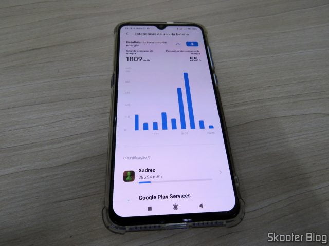 Desempenho do Xiaomi Mi 9 com a bateria nova.