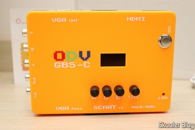 Parte de cima do ODV-GBS-C.