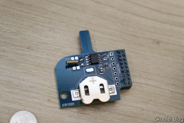 Placa RTC (Real Time Clock) para o MiSTer FPGA.
