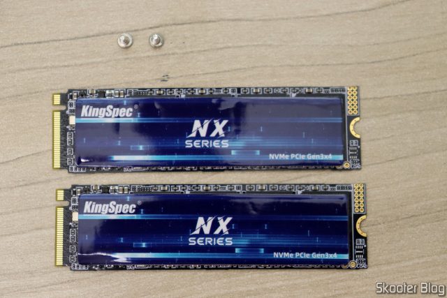 SSDs M.2 NVME KingSpec 512GB 2280 PCIe 3.0 NX Series.