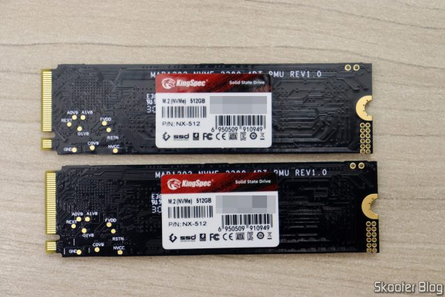SSDs M.2 NVME KingSpec 512GB 2280 PCIe 3.0 NX Series.