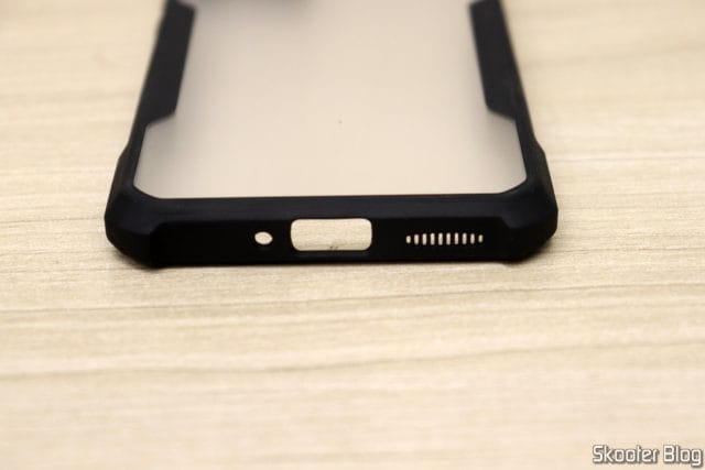 Lateral inferior da Capa para Xiaomi 12 Xundd à Prova de Choque Transparente.