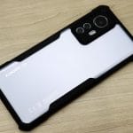 Capa para Xiaomi 12 Xundd à Prova de Choque Transparente, instalada no meu Xiaomi 12.