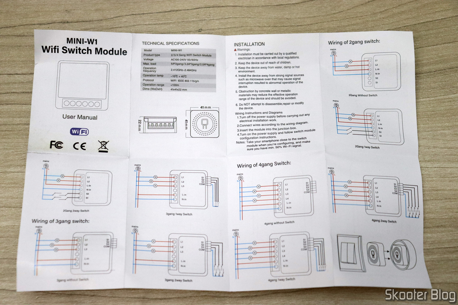 Review] 3x Mini Smart Switch Aubess Tuya WiFi com Timer e Monitor