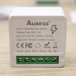 Mini Smart Switch Aubess, com suas especificações.