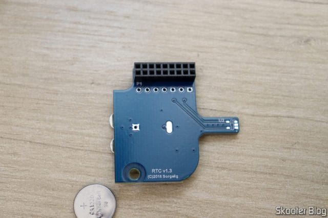 Placa RTC (Relógio em Tempo Real) para o MiSTer FPGA da RetroScaler com Soldagem Manual.