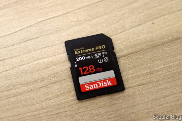 Cartão de Memória SD SanDisk Extreme PRO 128GB