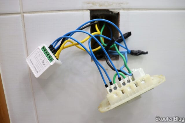 Instalando o Mini Smart Switch Tuya WiFi 2 Gang.