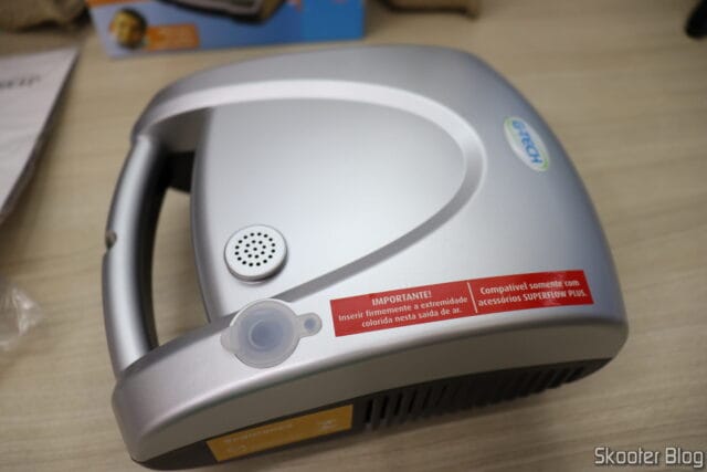 Inalador e Nebulizador G-Tech Nebcom V.