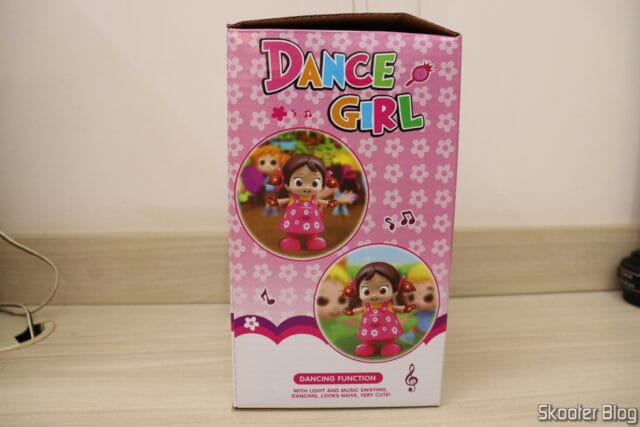 Embalagem da Boneca Baby Dance Girl Musical Niloya.