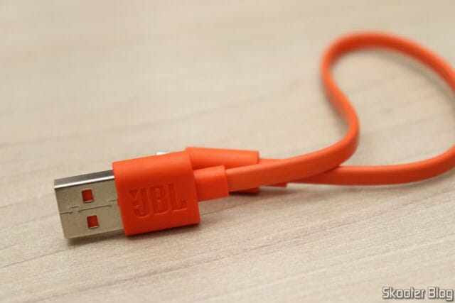 Cabo USB do Fone de Ouvido Bluetooth JBL Live Beam 3