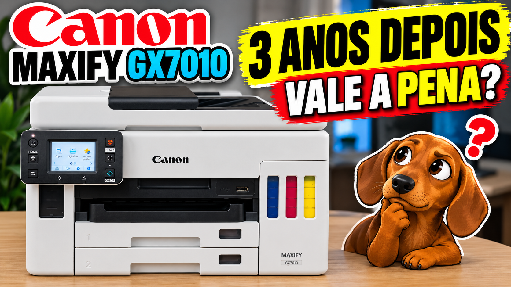 Canon MAXIFY GX7010 – Review Após Mais de 3 Anos de Uso: Vale a Pena?