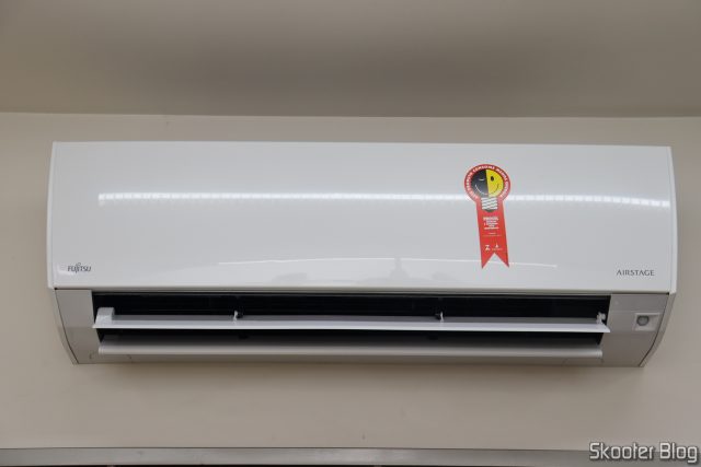 Ar-Condicionado Fujitsu Airstage Premium Inverter 9.000 BTU/h Quente e Frio: unidade evaporadora